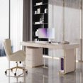 thumbnail image 3 of Drawer Work Writing Office Desk Meeting Standing Gaming Office Desk Executive Storage Bureau Escritorio Office Furniture MZ50OC My Lux Decor Round, 3 of 11