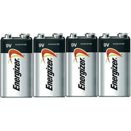 Energizer E522 Max 9 Volt Alkaline Battery - 4 Batteries + 30% Off!