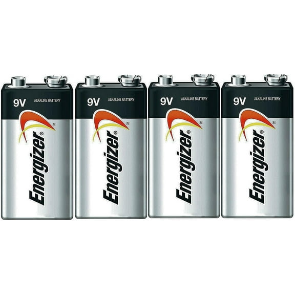 Energizer E522 Max 9 Volt Alkaline Battery - 4 Batteries + 30% Off!