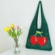 thumbnail image 5 of Bolso Compras Ganchillo Hombro Diario Con Cerezas para Mujer, 5 of 9