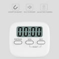 thumbnail image 4 of Yeacher Portable Digital Kitchen Timer Magnetic Cooking Countdown Alarm with LCD Screen Stand for Study, 4 of 8