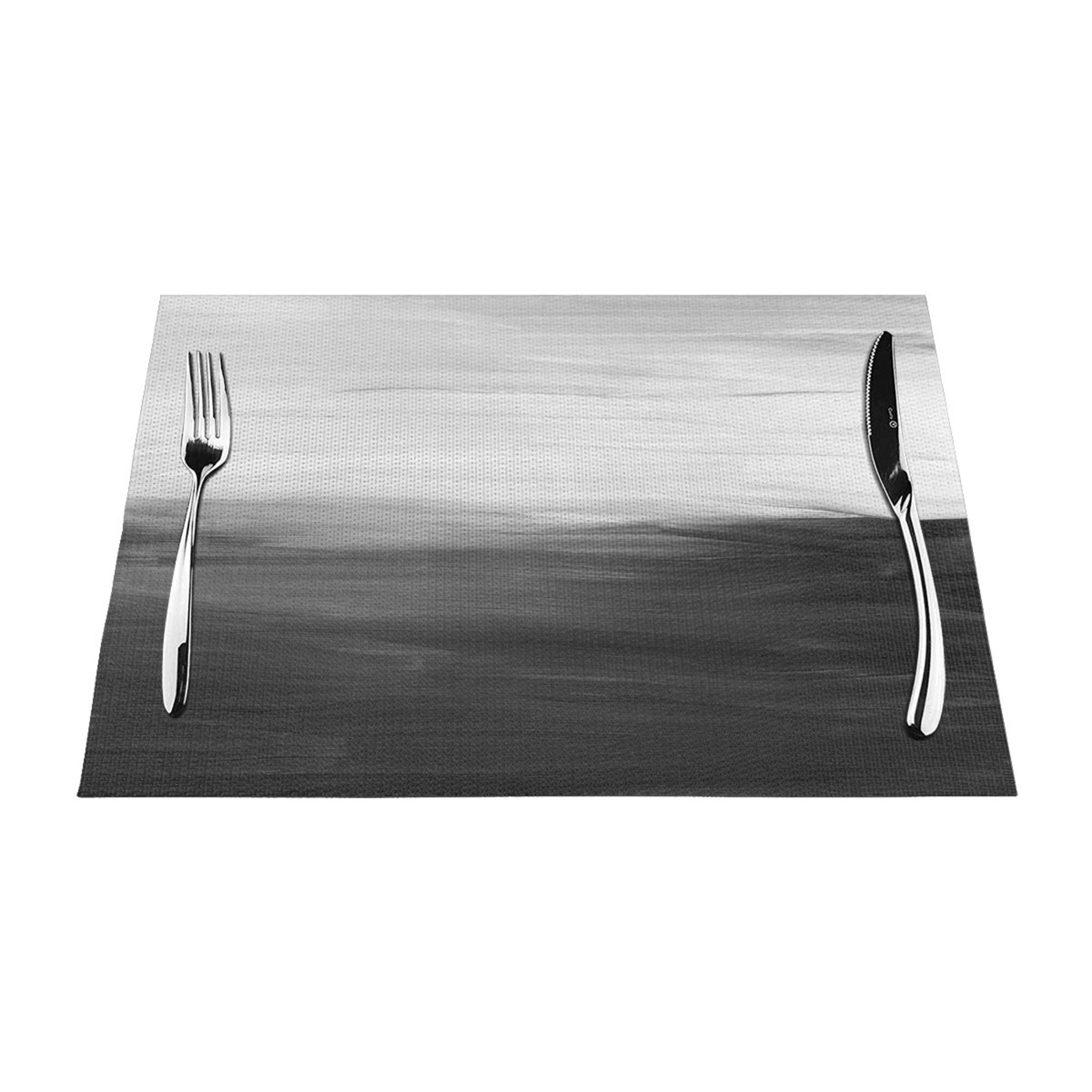 YFYANG Washable HeatResistant Placemats, 70 PVC/30 Polyester, Grey