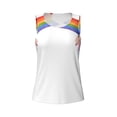 thumbnail image 6 of Sigee LGBT Gnomes for Women's Workout Tank Top,Running Tank Tops,Sleeveless Gym ClothesLarge, 6 of 8