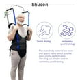 thumbnail image 6 of Ehucon Comfort Padded Patient Lift Walking Sling,500lbs Safety Loading Weight,Medical Hoist Standing Aids for Ambulating Support Training -Small Size, 6 of 9