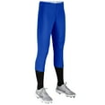 thumbnail image 2 of Fireball Low-Rise Fastpitch Softball Pants, Girls' X-Small, Royal, 2 of 5