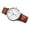 Brown, variant on Hearth & Gear Trend Dial Roman Scale Belt Classic Calendar Strap Men's Watch Watch with for Men Womens Dress for Women Watch Set Mens Calculator Watch for Visually Impai Timer Watch Women Smart Watch