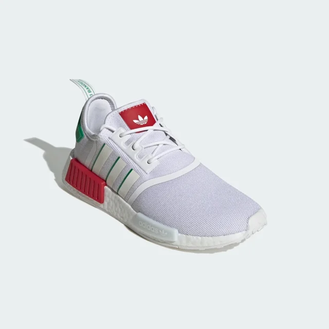 NEW MEN'S Ad-id-as NMD_R1 LIFESTYLE/CASUAL HQ1434 WHITE RED GREEN SZ 11.5