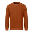 thumbnail image 2 of GuangCheng Mens Crewneck Pullover Sweaters Kint Classic Casual Tops with Ribbing Edge, 2 of 4