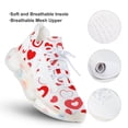 thumbnail image 3 of Love, Bubbling, Red Walking Shoes for Men Woman Lightweight Tennis Fashion Elastic Sports Shoes Cushion Basketball Shoes, 3 of 7