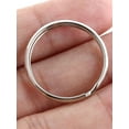thumbnail image 3 of Unique Bargains 1" Diameter Metal Split Key Rings Keychains Silver Tone 50Pcs, 3 of 3