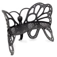 thumbnail image 3 of Flowerhouse Cast Aluminum Butterfly Bench, 3 of 3
