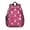 Pink Baseball Caps, variant on Pink Baseball Fun Pattern Backpack for School, Cute School Bag with Adjustable Shoulder Straps and Padded Back, 15"x11.42"x5.5"