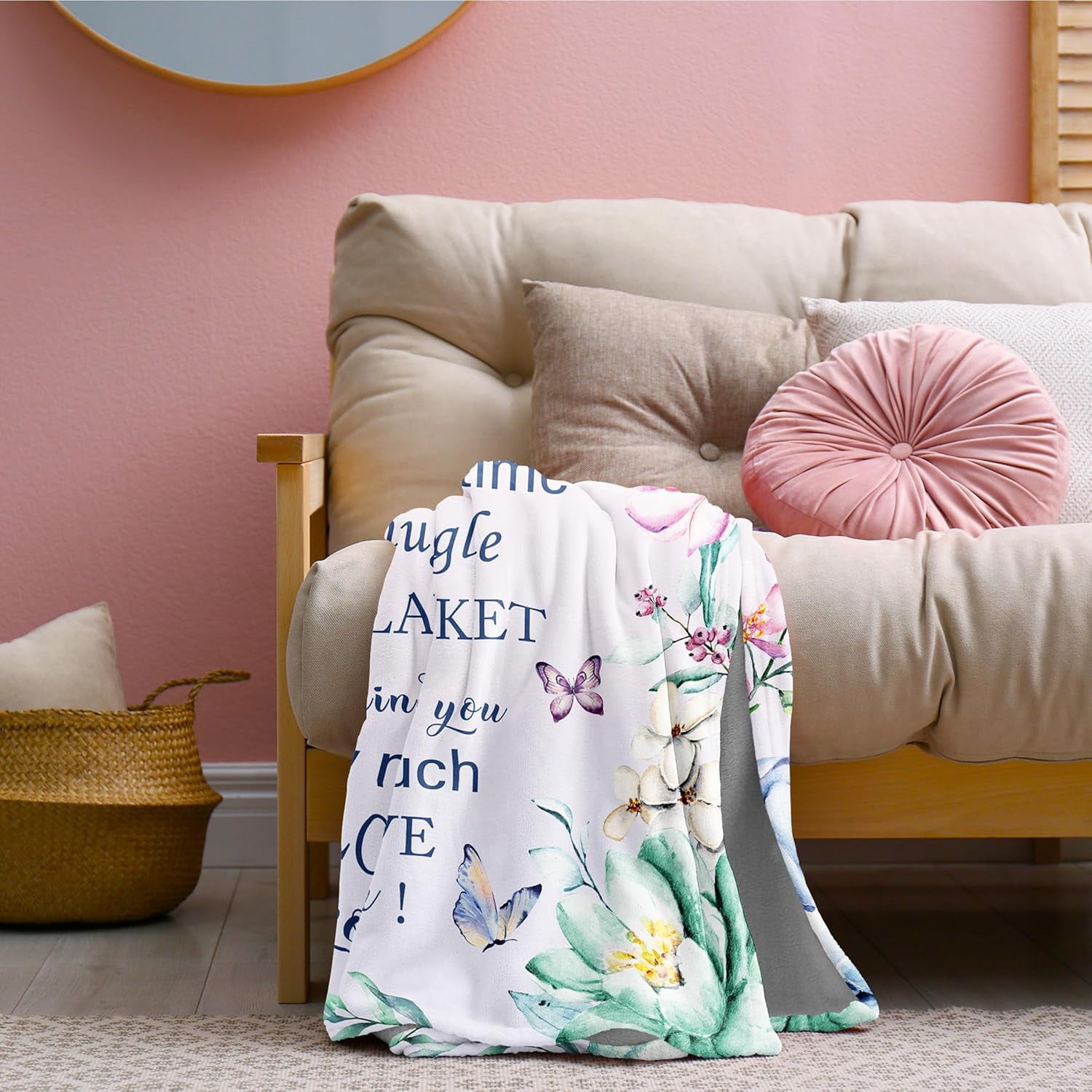 Sister Birthday Gifts - Birthday Gift for Sister from Brother Sister - Happy Birthday Sisters Throw Blanket