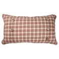 thumbnail image 4 of Waverly Norfolk Euro Sham, Red, 4 of 6