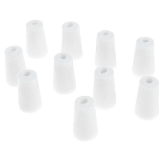 Tapón de Silicona para Laboratorio, Piezas, de Tubo de Ensayo Esterilizado, Tapones Cónicos de 8-22mm 12-17 mm