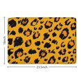 thumbnail image 5 of Yellow and Black Of Leopard Print Flannel Non Slip Door Rugs,Washable Door Mats Indoor,Decorative Door Mats,Dirt-Resistant and Absorbent Doormat for Entrance,Bedroom,Kitchen,Bathroom,23.5"x16", 5 of 5