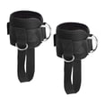 thumbnail image 4 of 2x correas de tobillo puestos para el anillo de soporte d de apoyo con bandas de pedal de entradas para los hombres del gimnasio de la parte inferior, 4 of 8