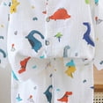 thumbnail image 4 of TOWED22 2 Pieces Boys Pajamas Toddler Boys Long Sleeve Cotton Pjs Kids Fall Winter Sleepwear Sets 6-12 Months 12-24 Months 2t 3t 4t 5t 6t 7t 8t 9t Children,Orange,4-5 Y, 4 of 4
