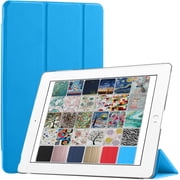 DuraSafe Cases For iPad PRO 10.5 Inch / Air 10.5 Inch Slimline Series Lightweight Protective Cover with Dual Angle Stand & Froasted PC Back Shell - Blue