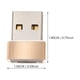 thumbnail image 2 of GOOHOCHY Adaptador de 3pcs USB a Tipo-C Tipo-C a adaptador de carga del convertidor USB 2.0, 2 of 7