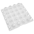 thumbnail image 4 of 20 piezas de cáscara de huevo transparente, juego profesional de cáscara de huevo de plástico resistente a altas temperaturas con soporte para huevos para granja, 4 of 8