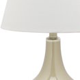 thumbnail image 4 of SAFAVIEH Amy 24 in. Taupe Glass Table Lamp with Off-White Cotton Shade, Set of 2, 4 of 4