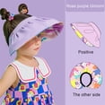 thumbnail image 3 of Sun Visor Headband Wide Brim Sun Hat Beach Sports Play Summer Parent-Child Sun-Protection Cap, 3 of 8