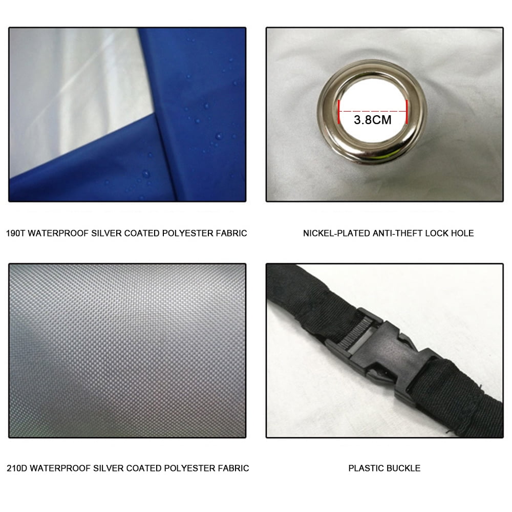 Motorcycle Cover Waterproof for 2022 Yamaha Zuma 125 2005 Yamaha Zuma 50 YW50