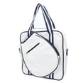 thumbnail image 1 of Single Tennis Racket Bag, Canvas Carry Cases with Adjustable Shoulder Strap for Unisex Tennis Racket Cover, 1 of 7