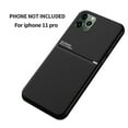 thumbnail image 1 of fastboy Phone Shockproof Cover Mobile Phone Non-slip TPU Soft Case Guard, Replacement for iPhone 11 Pro, Black, 1 of 5