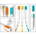 thumbnail image 5 of LEGO Stationery Highlighters, Square Chisel Tip, Orange, 3 Pack (51685), 5 of 6