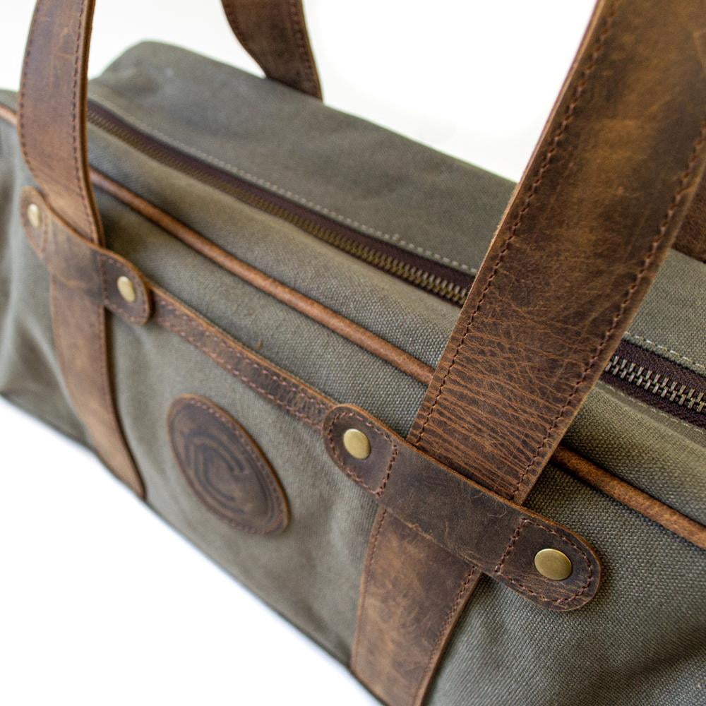 Canvas Leather Ammo Bag
