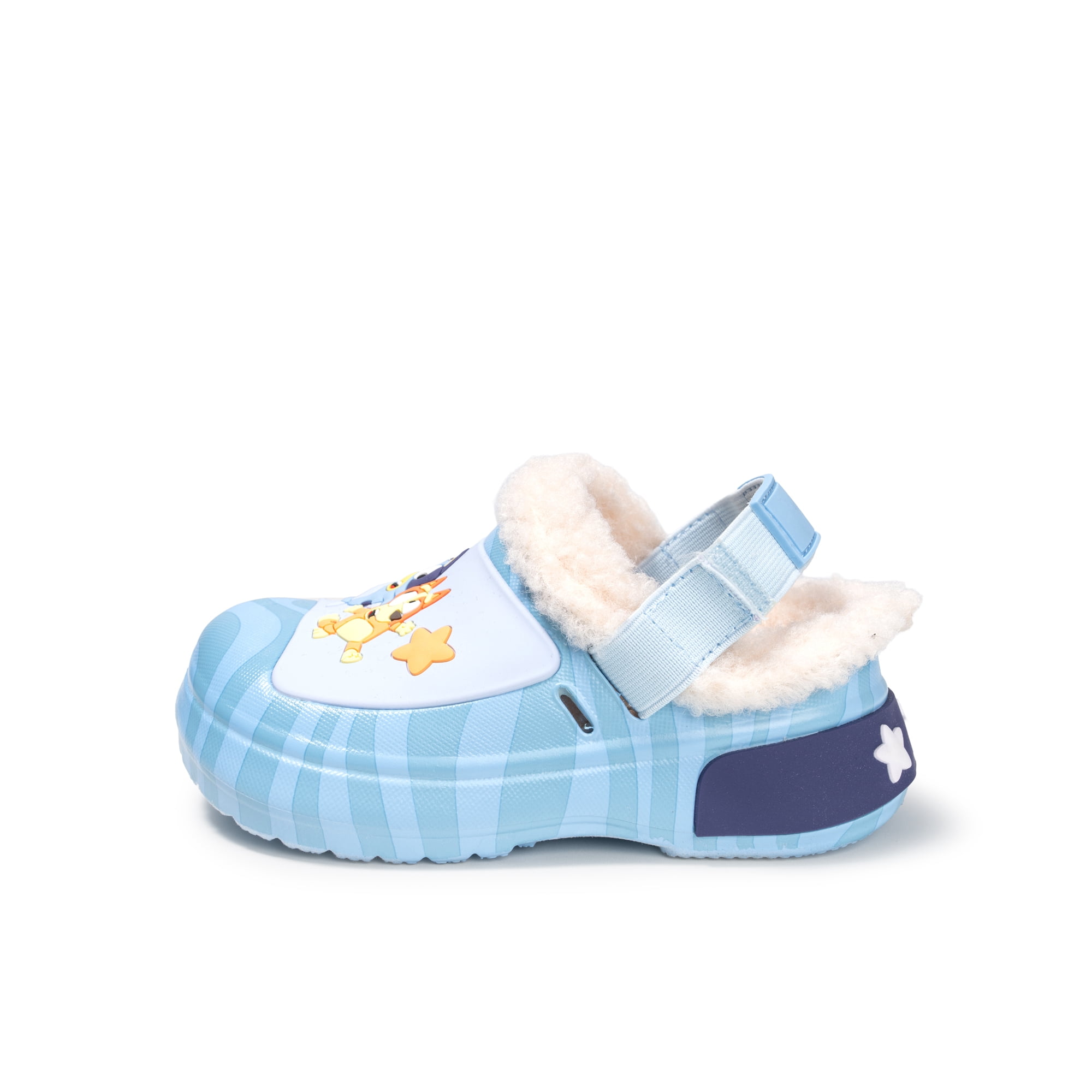 Bluey Toddler Faux Fur Lined Clogs