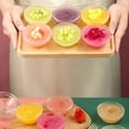 thumbnail image 3 of Shisuyan 8pcs Glass Dessert Rice Pudding Bowls Round Glass Bowls Pudding Containers, 3 of 8