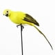 thumbnail image 4 of Loro de plumas de imitación, verde, decoración de jardín, pájaro, loro de acero dorado, pájaro, pájaro de plumas, clip de pájaro de espuma, decoración de pájaros, 4 of 8