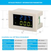 Voltmeter,Voltmeter Ammeter Meter Lcd Voltmeter Meter Tester D85-2042a Display Lcd Yorten Meter T Meter