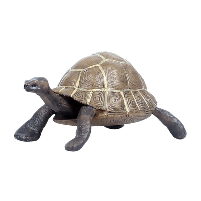 1pc Plastic Simulated Tortoise Animal Model Desktop Adornment Ornament for Home Office