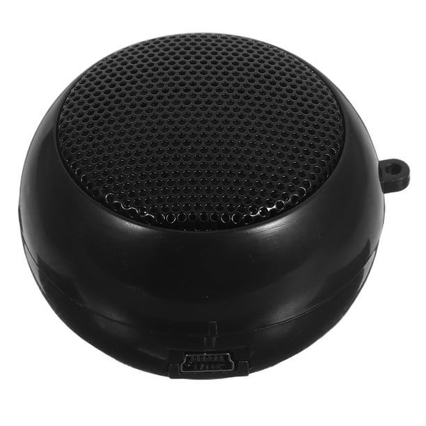 Altavoz con cable recargable por USB con entrada auxiliar de 3,5 mm para portátil, teléfono y tableta.