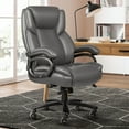 thumbnail image 2 of Waleaf Heavy Duty Big and Tall Office Chair 500lbs with Adjustable Lumbar Support,High Back Office Chair for Adults, 2 of 7