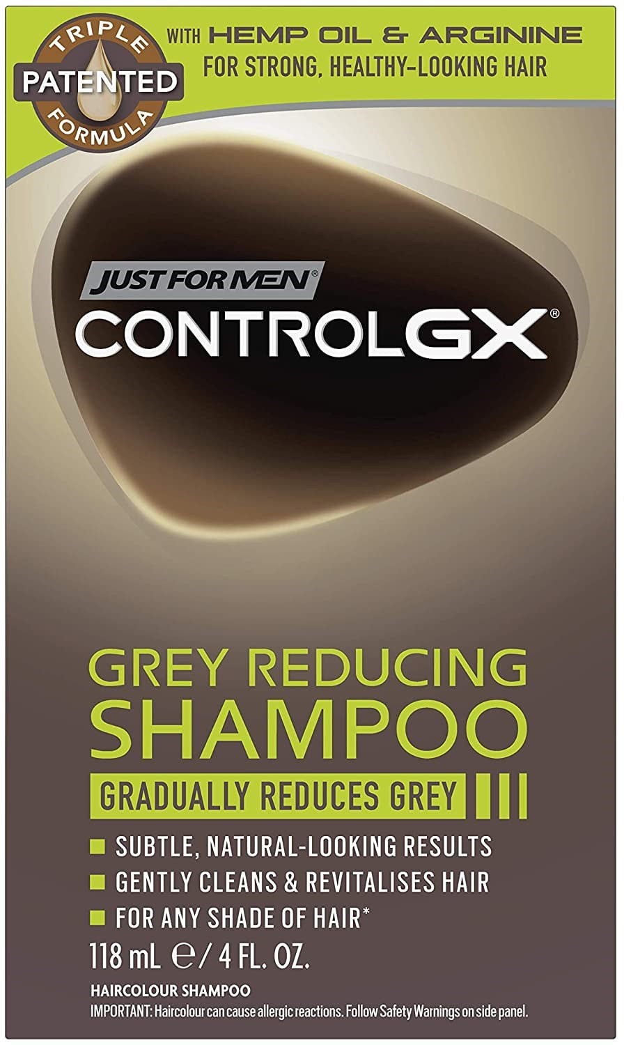 Just For Men Control GX , Grey Reducing Shampoo 4 oz 1 ea (Pack of 2)