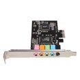 thumbnail image 2 of Carte Son Audio PCIE Express 5.1ch CMI8738 avec Support de Profil Bas, 2 of 8