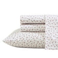 thumbnail image 2 of Betsey Johnson Baby Buds Pink Cotton Percale Queen Sheet Set, 2 of 9