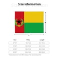 thumbnail image 3 of Cape Verde Flag Throw Blanket Warm Camping Outdoor Light Weight Cozy Blanket for Couch Sofa Bed 60"x50", 3 of 7