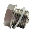 thumbnail image 4 of Kenally Tornillos universales para cárter de aceite de motor de coche, pernos de drenaje de Metal con arandela, actualización de automóvil, Type2 NO2, 4 of 6