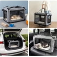 Curated visual reference: 36X25X25 Inch Soft Dog Crate For Large Dogs Photo Inspiration