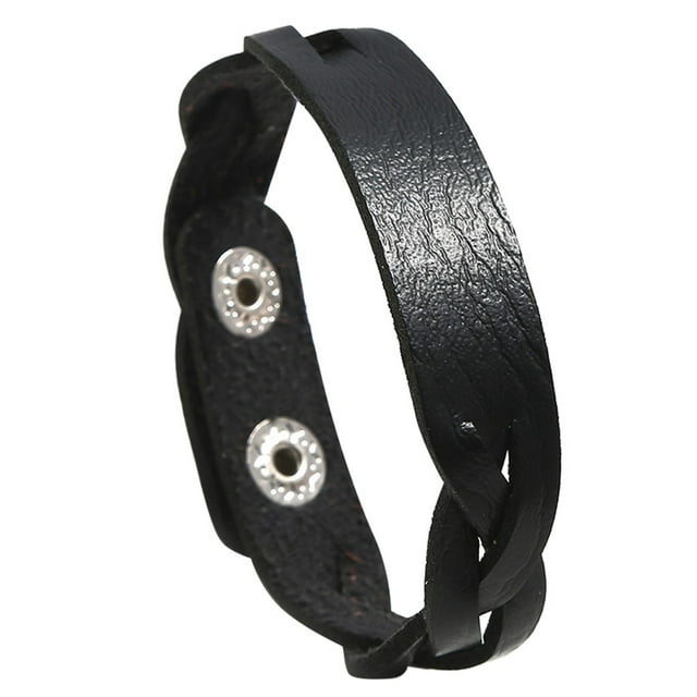 Ladies Knit Leather Bracelet Simple Versatile Accessories With Colorful Bracelet