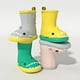 thumbnail image 5 of Botas de lluvia de tiburón, botas de verano para playa, zapatos de mujer, antideslizantes, impermeables, toboganes de tiburón para el hogar, goma gruesa, linda caricatura divertida para interiores, 5 of 5