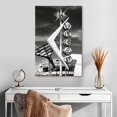 thumbnail image 2 of Elephant Stock Black Nevada - The Famous Vegas Sign Wall Art - Vertical Canvas Wall Art - Living Room Wall Decor - Places Canvas - Black And Gray Decor By Philippe Hugonnard - 20" x 30", 2 of 4