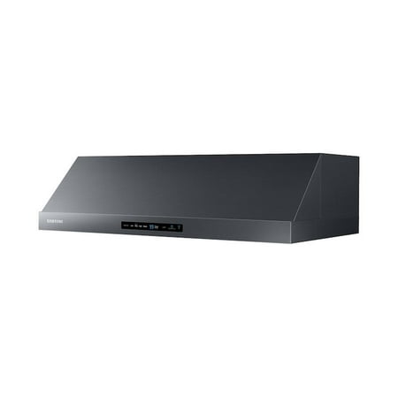 Samsung - 36" Range Hood with WiFi and Bluetooth - Black Stainless Steel