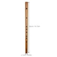 thumbnail image 2 of Minkissy Traditional Piccolo Brown Wood for Performance 1Pcs, 2 of 8